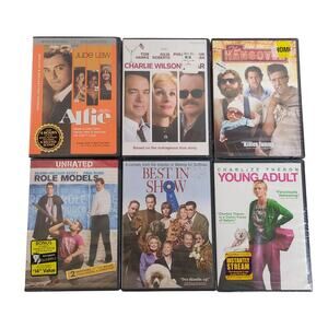 NEW Sealed Comedy Drama 6 DVD Lot: Alfie, Hangover, Role Models, Best in Show...